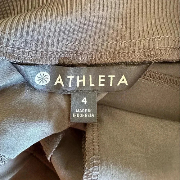 Athleta BROOKLYN MID RISE ANKLE PANT, grey, women, size 4 - Picture 4 of 4